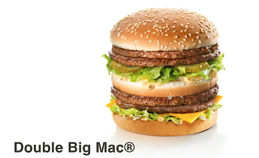 Burger double big Mac - McDonald’s
