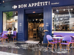Carrefour Bon Appétit, l’enseigne de la restauration rapide Façade de Carrefour Bon Appétit