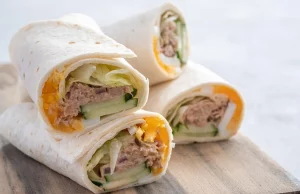 Wrap au thon : le snack le plus healthy de 2022 Wrap au thon